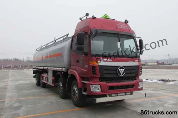 Foton Auman ETX 270 hp 8X2(10 wheels) Oil Tanker (Chusheng Brand) Exterior