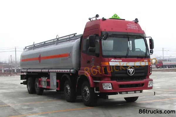 Foton Auman ETX 270 hp 8X2(10 wheels) Oil Tanker (Chusheng Brand) Exterior (3) | 86Trucks