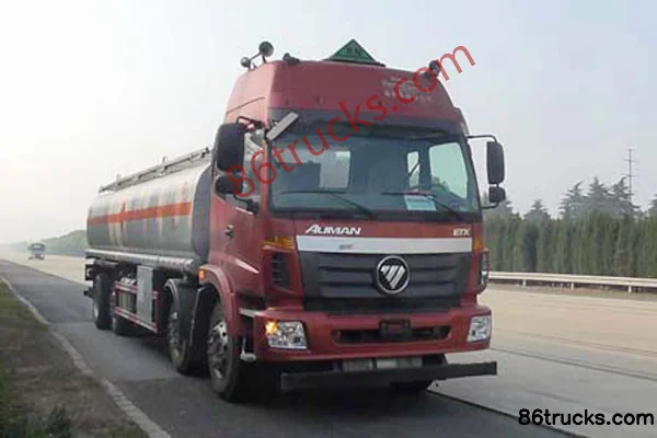 Foton Auman ETX 270 hp 8X2(10 wheels) Oil Tanker (Chusheng Brand) Exterior