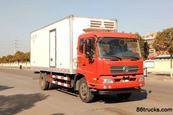 Dongfeng Commercial Vehicle Tianjin 180 ch 4X2(6 roues) 5.63 m camion frigorifique Extérieur