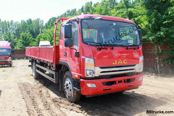 JAC Shuailing Q9 190 hp 4X2(6 wheels) 6.75m side panel cargo truck Exterior