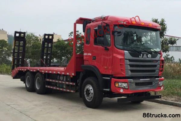 JAC GallopK3 290 hp 6X4(10 wheels) Flatbed Truck (Dali Brand) Exterior