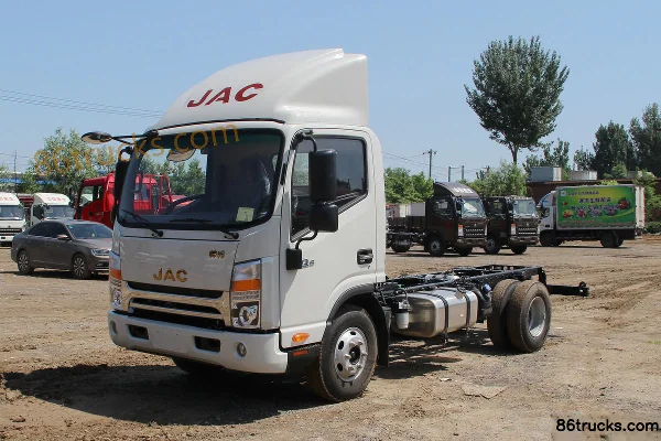 JAC Shuailing Q6 130 hp 4X2(6 wheels) 4.12m single-row van light truck Exterior (3) | 86Trucks