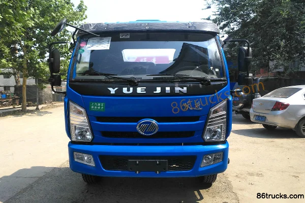 Yuejin Shangjun X500 140hp 4X2(6 wheels) 5.995m hook-lift light truck Exterior (2) | 86Trucks