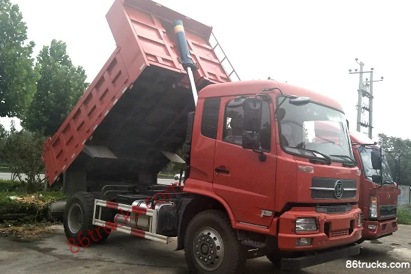 Aerospace Linghe Qihangxing 160hp 4X2(6 wheels) 3.8m dump truck Exterior