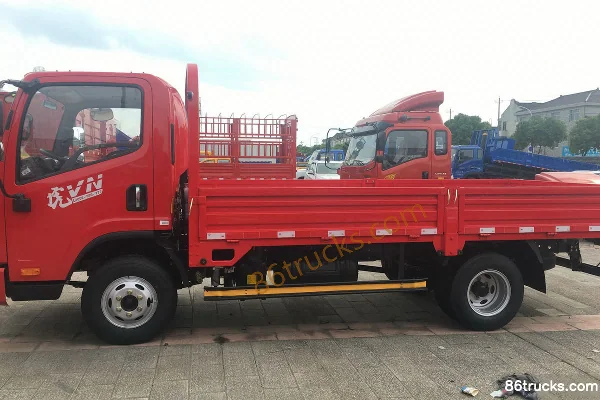 FAW Jiefang Hu VN 110 ch 4X2(6 roues) 4.21m cabine simple plateau à ridelles (Quanchai) Extérieur (2) | 86Trucks