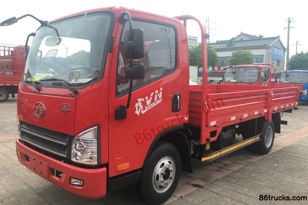 FAW Jiefang Hu VN 110 ch 4X2(6 roues) 4.21m cabine simple plateau à ridelles (Quanchai) Extérieur (3) | 86Trucks