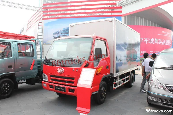 FAW Jiefang 501-Q Series 110 hp 4X2(6 wheels) 4.28m Single Cab Van Light Truck Exterior (2) | 86Trucks