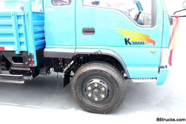 FAW-GM 501-K series 120hp 4X2(6 wheels) 4.8m semi-panel cargo truck Chassis (1) | 86Trucks