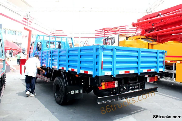 FAW-GM 501-K series 120hp 4X2(6 wheels) 4.8m semi-panel cargo truck Body (1) | 86Trucks