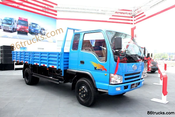 FAW-GM 501-K series 120hp 4X2(6 wheels) 4.8m semi-panel cargo truck Exterior (2) | 86Trucks