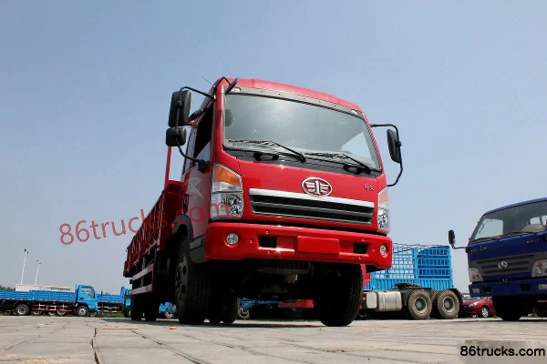 FAW Jiefang Qingdao Sailong camion moyen 140 ch 4X2(6 roues) camion porteur à ridelles 6,75 m (modèle 2010) Extérieur (3) | 86Trucks