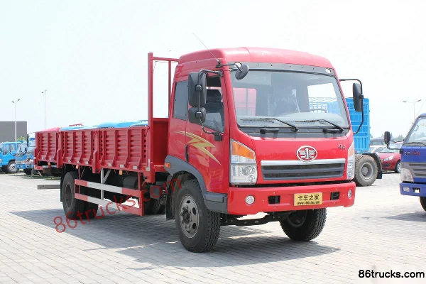 FAW Jiefang Qingdao Sailong camion moyen 140 ch 4X2(6 roues) camion porteur à ridelles 6,75 m (modèle 2010) Extérieur (2) | 86Trucks