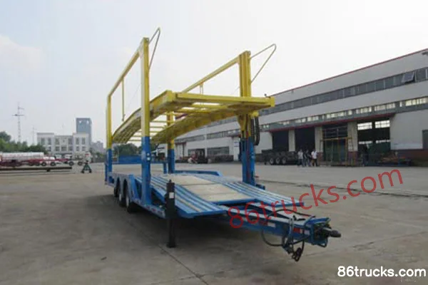 CIMC 12m Center Axle Vehicle Transport Semi-Trailer Exterior