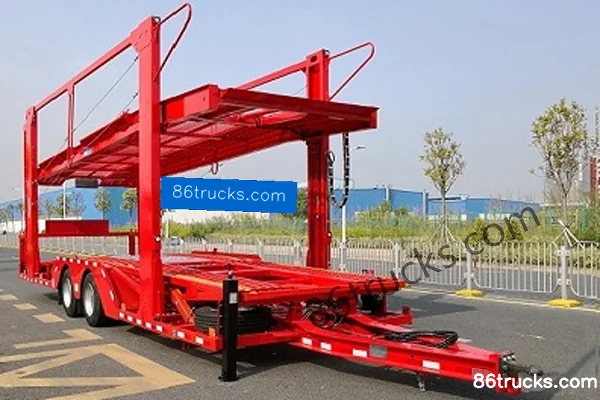 CIMC 12m Center Axle Vehicle Transport Semi-Trailer Exterior