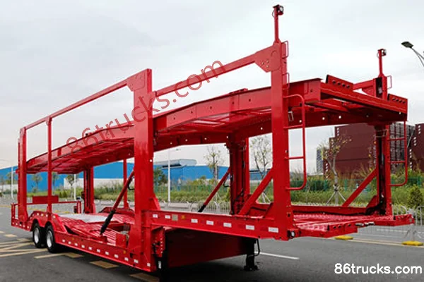 CIMC CIMC brand 13.75m center-axle vehicle transport trailer Car Carrier Semi-trailer