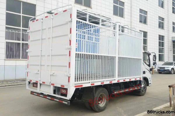 Foton Aumark S3 150 ch 4X2(6 roues) 4,18 m camion léger à bétail à cabine simple Extérieur (2) | 86Trucks