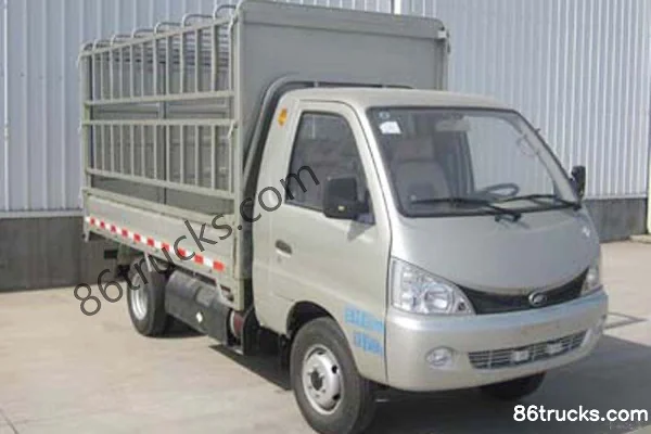 Beiqi Heibao Q7 1.5L 112 hp 4X2(6 wheels) Gasoline/CNG 3.06m Single Row Stake Truck Exterior