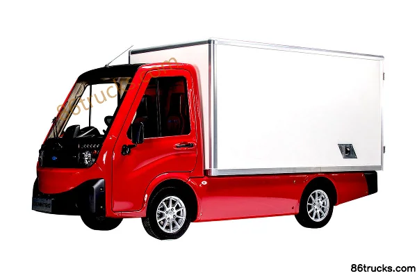 Rongda Zhizao MetroII 2.55T 4X2(6 wheels) 3.1m Single Row Pure Electric Van Light Truck 40kWh Exterior (2) | 86Trucks