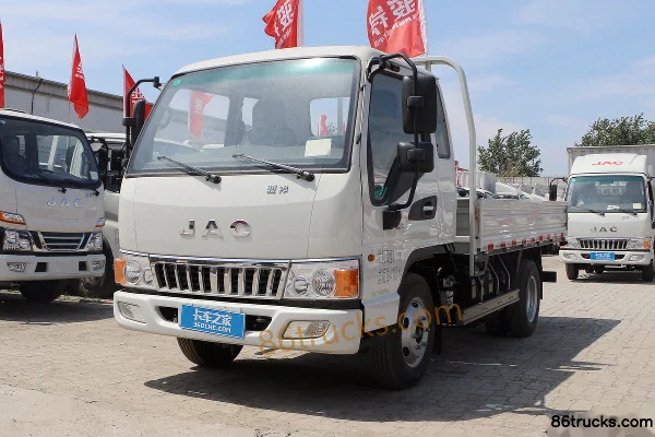 JAC Junling E3 88 ch 4X2(6 roues) 3,37 m Camion plateau léger à cabine demi-avancée Extérieur (3) | 86Trucks