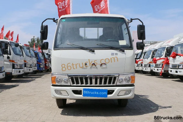 JAC Junling E3 88 ch 4X2(6 roues) 3,37 m Camion plateau léger à cabine demi-avancée Extérieur (2) | 86Trucks