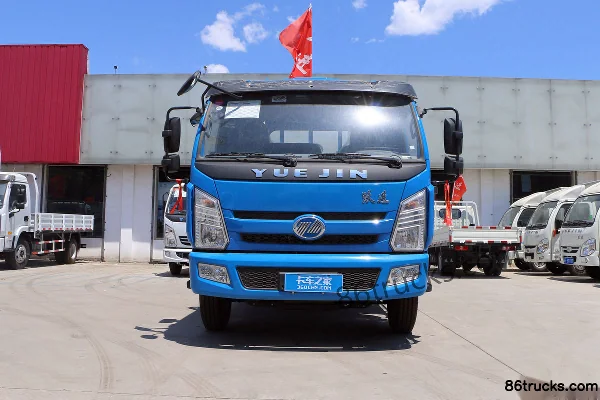 Yuejin Shangjun X500-38 130 ch 4X2(6 roues) camion plateau à ridelles cabine demi-avancée 4,655 m (camion léger) Extérieur (2) | 86Trucks