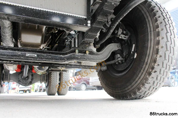 Foton Ruowo E3 160 hp 4X2(6 wheels) 3.8m Crew Cab Dump Truck Chassis (3) | 86Trucks