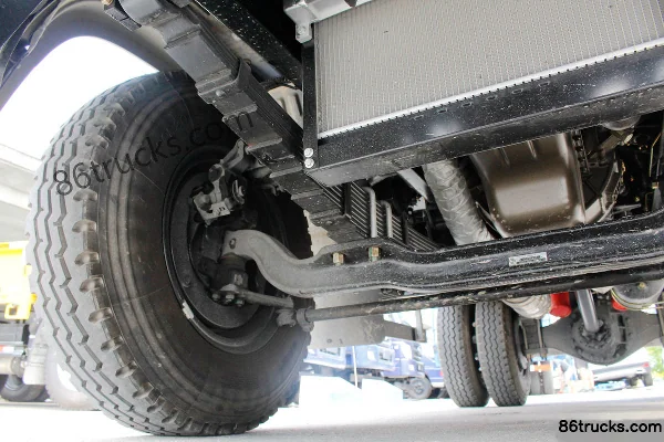 Foton Ruowo E3 160 hp 4X2(6 wheels) 3.8m Crew Cab Dump Truck Chassis (1) | 86Trucks