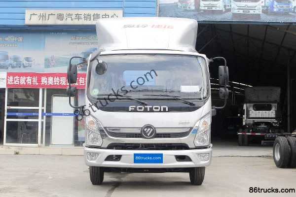 Foton Aoling New Jieyun 156hp 4X2(6 wheels) 4.18m single-row flatbed light truck Exterior (2) | 86Trucks