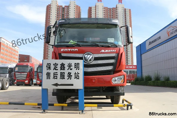 Foton Auman New ETX 9 Series Heavy Truck 375 hp 8X4(12 wheels) 8.8m Dump Truck (High Roof) Exterior (2) | 86Trucks