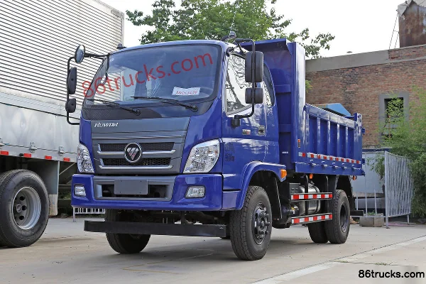 Foton Ruiwo E3 129 hp 4X2(6 wheels) 3.8m Dump Truck Exterior (3) | 86Trucks