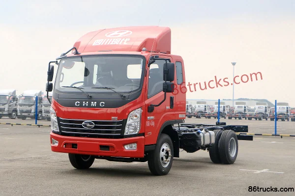 Hyundai Commercial Vehicle Zhidao 500M 130 hp 4X2(6 wheels) 3.835m stake truck Exterior (3) | 86Trucks