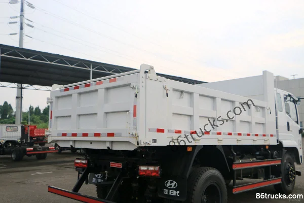Hyundai Commercial Vehicle Zhidao 500M 160 hp 4X2(6 wheels) 4.1m dump truck Body (3) | 86Trucks