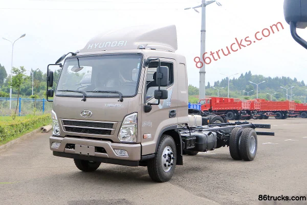 Hyundai Commercial Vehicle Shengtu H5 154hp 4X2(6 wheels) 5.6m single-row box van light truck Exterior (3) | 86Trucks