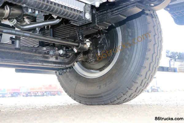 Hyundai Commercial Vehicle Shengtu H5 154hp 4X2(6 wheels) 5.6m single-row box van light truck Chassis (3) | 86Trucks