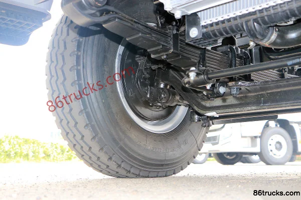 Hyundai Commercial Vehicle Shengtu H5 154hp 4X2(6 wheels) 5.6m single-row box van light truck Chassis (2) | 86Trucks