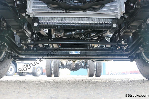 Hyundai Commercial Vehicle Shengtu H5 154hp 4X2(6 wheels) 5.6m single-row box van light truck Chassis (1) | 86Trucks
