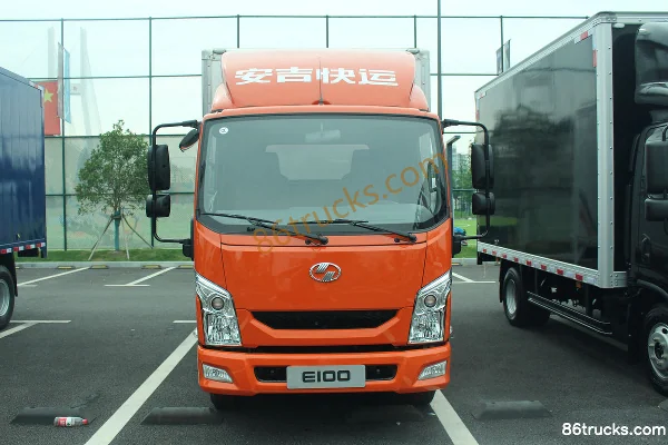 Yuejin Chaoyue E100 4,5T 4,17 m cabine simple camion léger fourgon électrique pur 78,8 kWh 4X2(6 roues) Extérieur (2) | 86Trucks