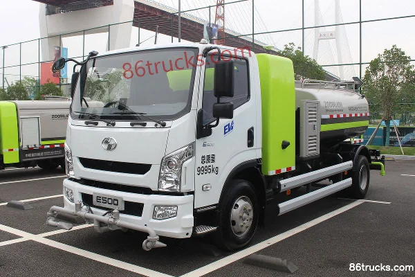 Yuejin Chaoyue E500 10T Electric Low Pressure Cleaning Truck Chassis 161.2kWh 4X2(6 wheels) Exterior (3) | 86Trucks