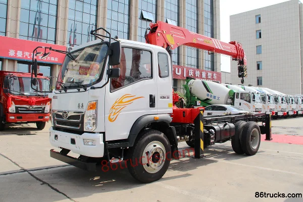 Sinotruk Haoman H3 129 hp 4X2(6 wheels) Truck-Mounted Crane (Wide Body) Exterior (3) | 86Trucks