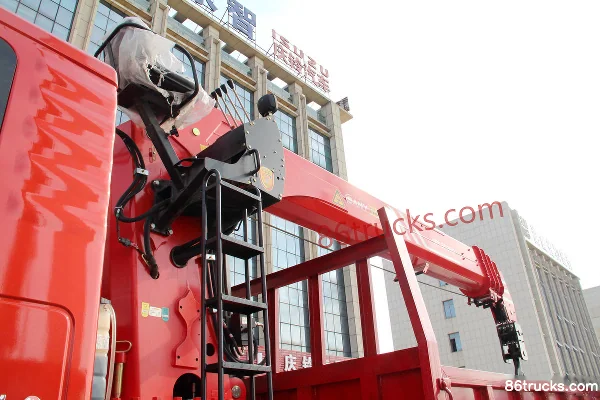 Sinotruk Haoman H5 310hp 8X4(12 wheels) Truck Mounted Crane Body (2) | 86Trucks