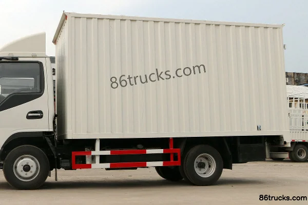 JAC Kangling 29 68 hp 4X2(6 wheels) 3.7m Single Row Van Light Truck Body (1) | 86Trucks