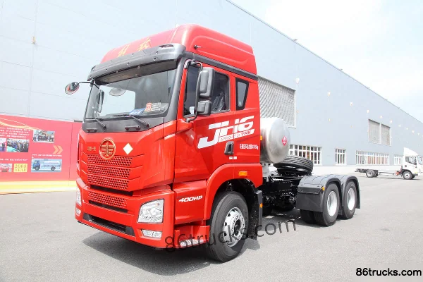 FAW Jiefang Qingdao JH6 poids lourd 400 ch 6X4(10 roues) tracteur routier LNG (pont arrière 435) Extérieur (2) | 86Trucks