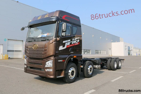 FAW Jiefang Qingdao JH6 Heavy Truck Southern Edition 420hp 8X4(12 wheels) 9.5m cage van cargo truck Exterior (2) | 86Trucks