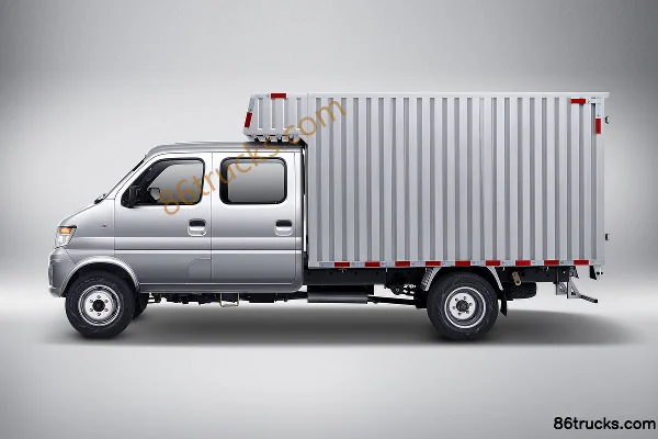 Ankai Shenqi T20L modèle 2018 version confort 1,5L 112 ch 4X2(6 roues) essence fourgon 3,05 m double cabine micro camion Extérieur (2) | 86T