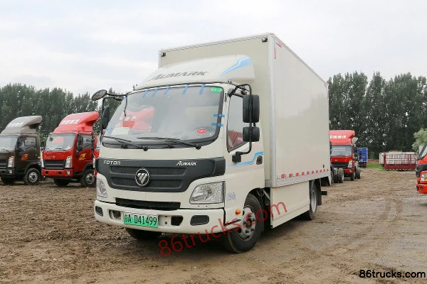 Foton Aumark BEV 4.5T 4.17m single-row pure electric box light truck 83.2kWh 4X2(6 wheels) Exterior (3) | 86Trucks