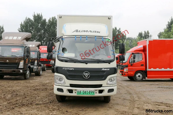 Foton Aumark BEV 4.5T 4.17m single-row pure electric box light truck 83.2kWh 4X2(6 wheels) Exterior (2) | 86Trucks
