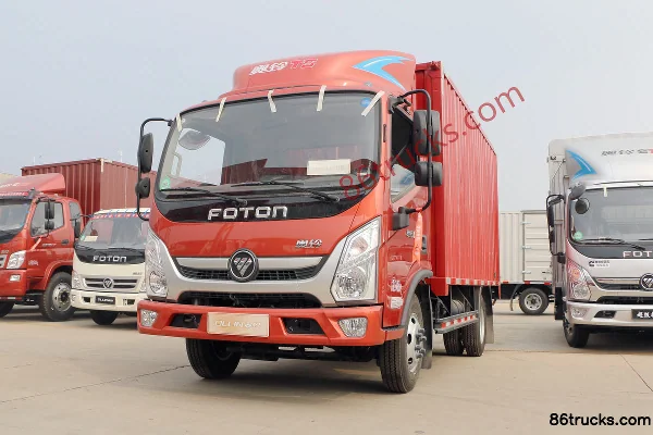 Foton Aoling TS 110hp 4X2(6 wheels) 4.14m Single Row Van Light Truck (WLY) Exterior (3) | 86Trucks