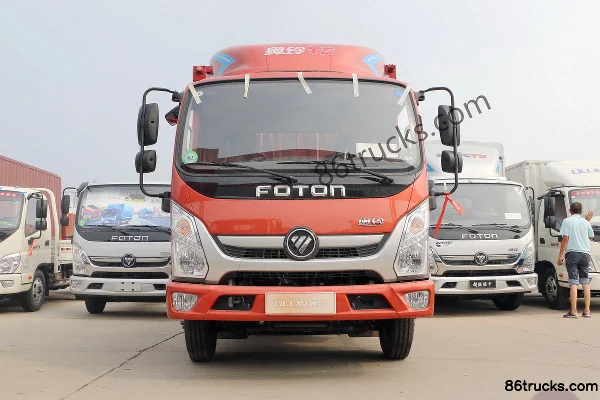 Foton Aoling TS 110hp 4X2(6 wheels) 4.14m Single Row Van Light Truck (WLY) Exterior (2) | 86Trucks