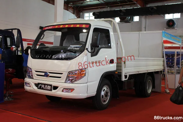 GAC Gonow Xingfu 70 hp 4X2(6 wheels) 3.2m single-row flatbed mini truck Exterior (2) | 86Trucks